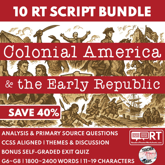 Print-and-Go U.S. History Emergency Sub Plans (Grades 6-8)