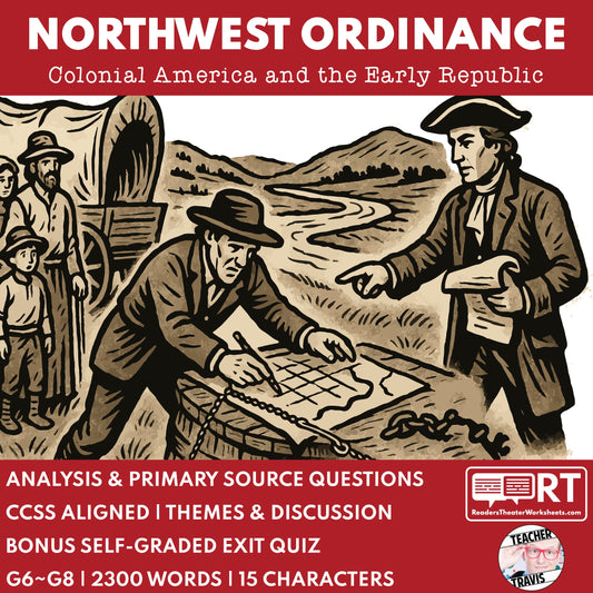 Readers Theater Pacing Guide for 7th-Grade Early America
