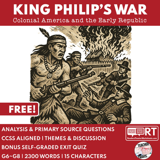 Primary-Source Readers Theater Lessons for Early-America History