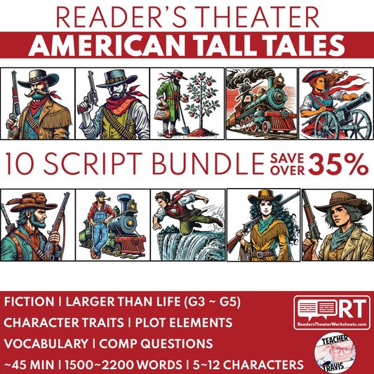 Bring Tall Tales to Life: 8 Readers Theater Scripts for Grades 3–5