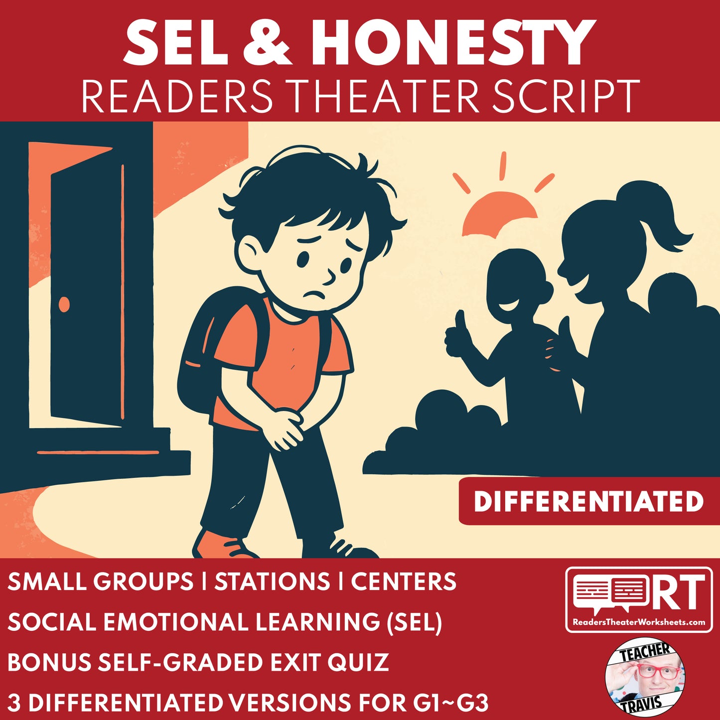 Honesty Readers Theater Script SEL for Grades 1 to 3 cover image