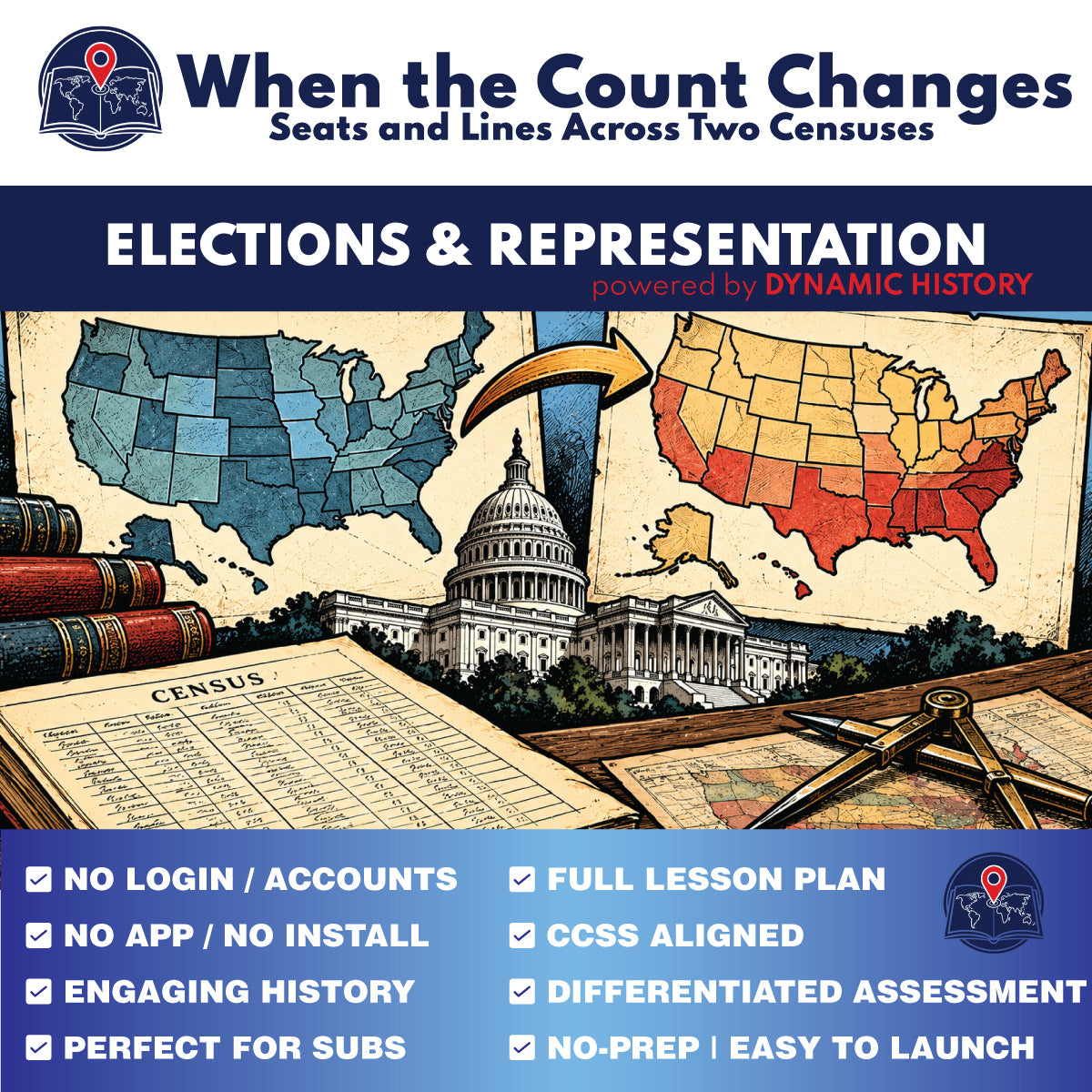 When the Count Changes | Dynamic History Module | Grades 9-12