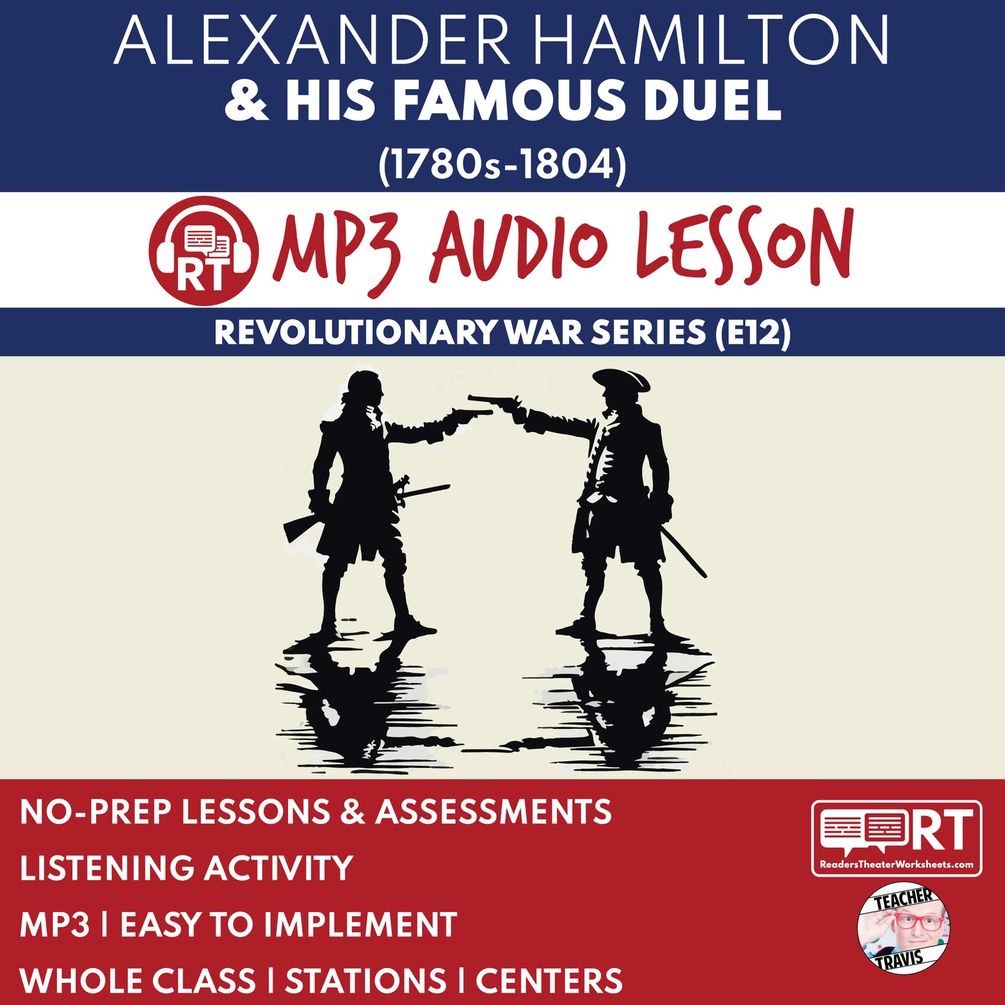 Hamilton and His Duel — Revolutionary War Audio Lesson | Grades 5–8 cover image