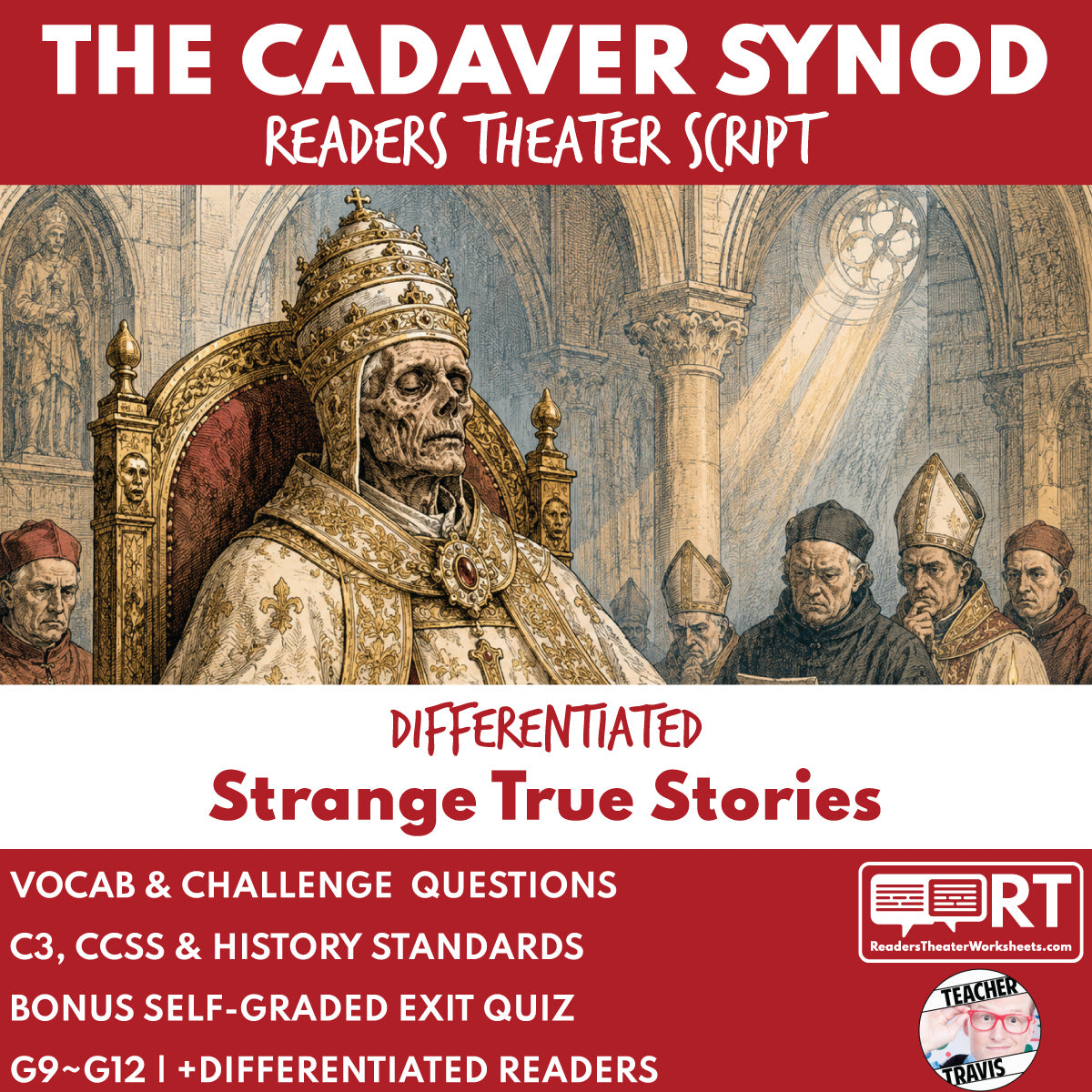 The Cadaver Synod | Reader's Theater Script & Mini Readers | Grades 9-12