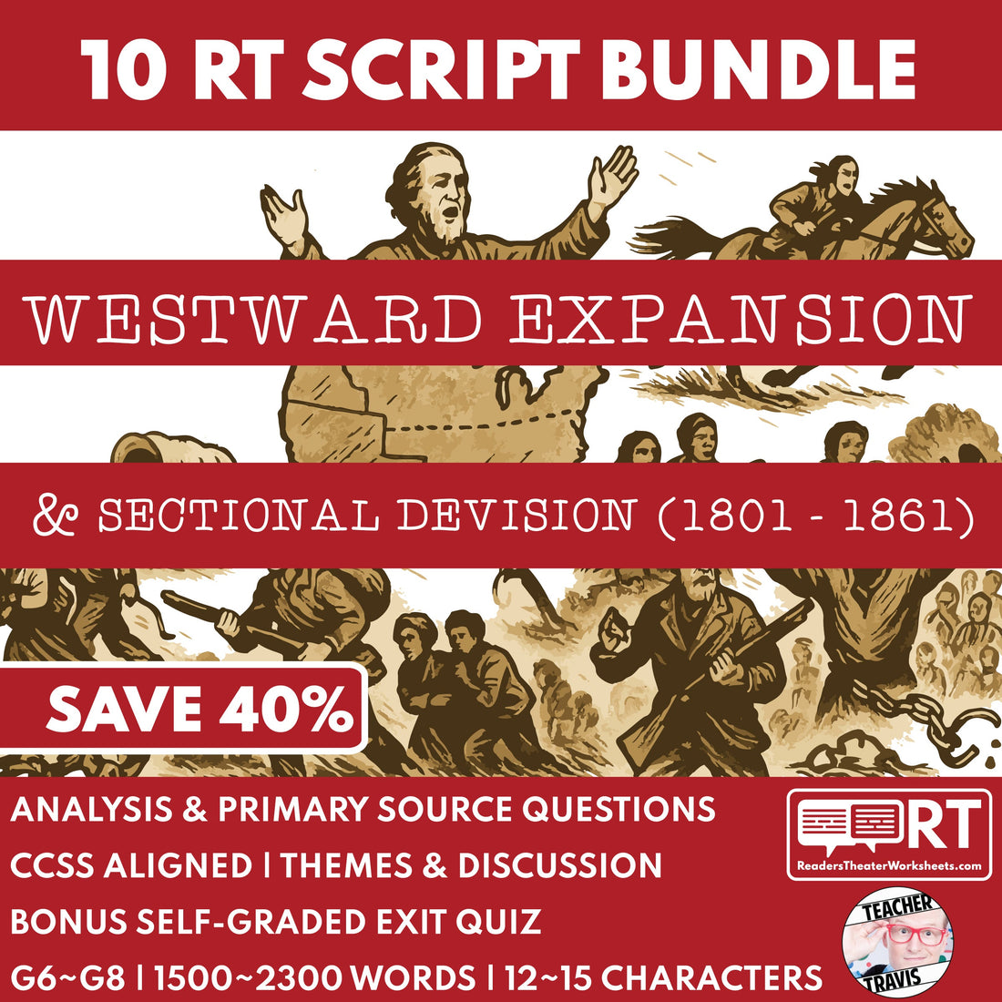One-Day Emergency Sub Plan (Westward Expansion)