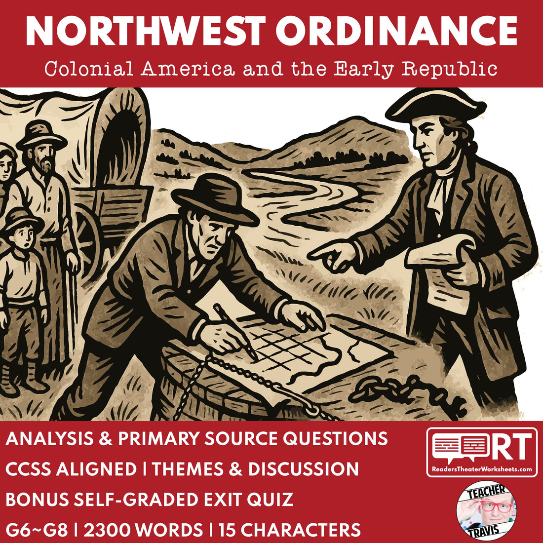 Readers Theater Pacing Guide for 7th-Grade Early America