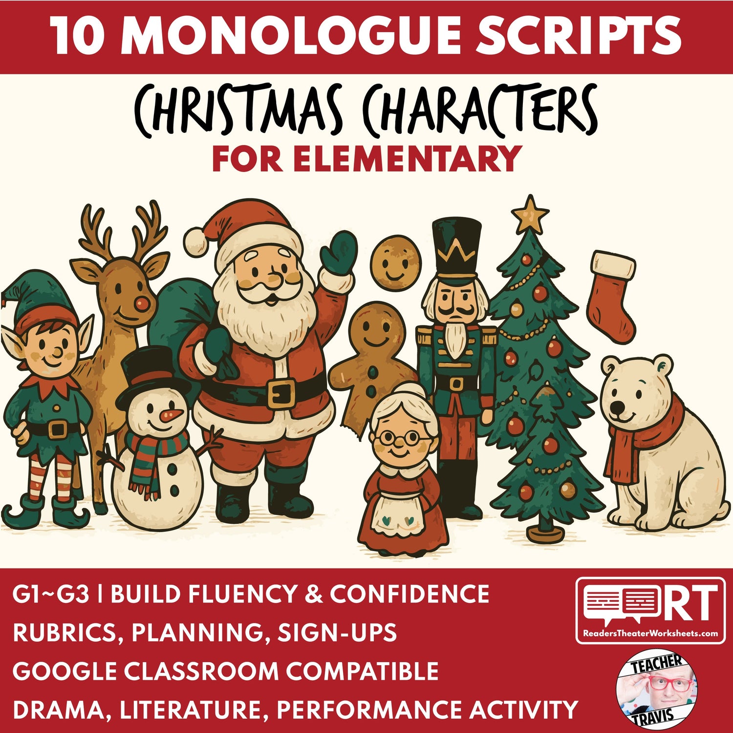 Christmas Collection of Reader’s Theater Scripts for Students