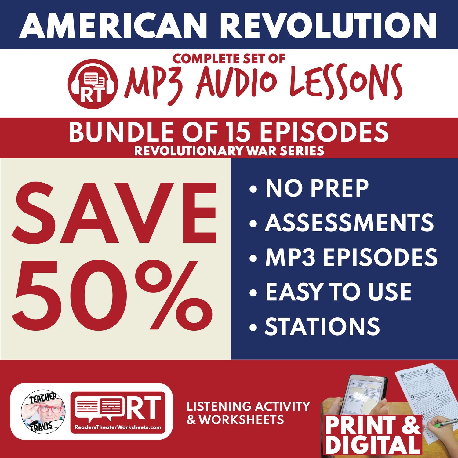 Revolutionary War Audio Lessons Collection