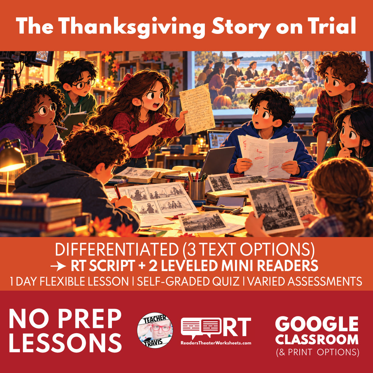 The Thanksgiving Story on Trial | Free Thanksgiving Reader’s Theater (Grades 6–8)