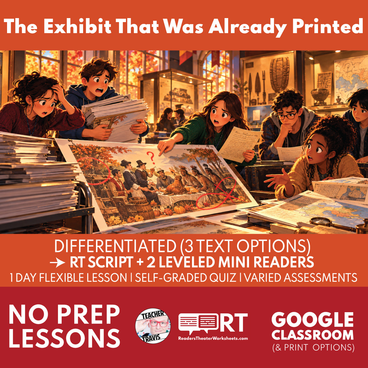 The Exhibit That Was Already Printed | Free Thanksgiving Reader’s Theater (Grades 9–12)