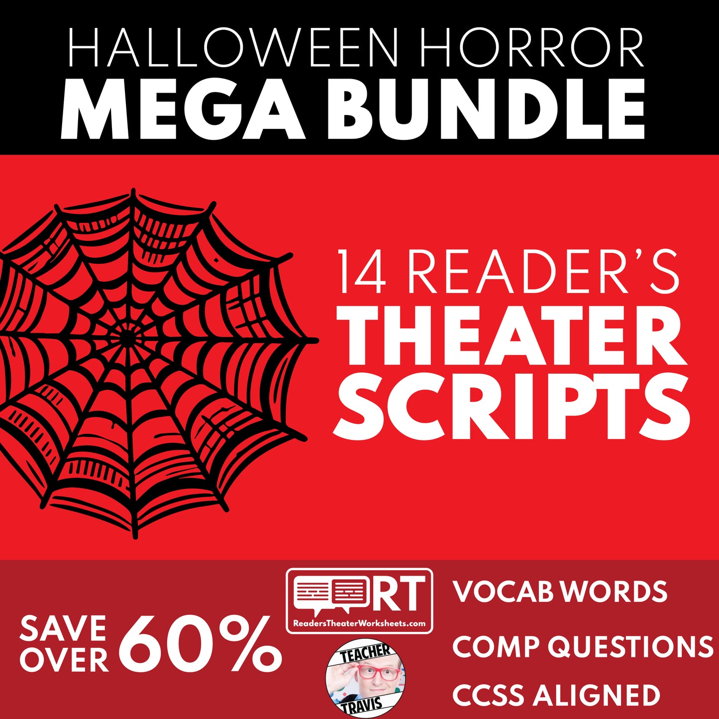 Halloween Horror Reader's Theater Scripts Mega Bundle (14) SAVE 60%