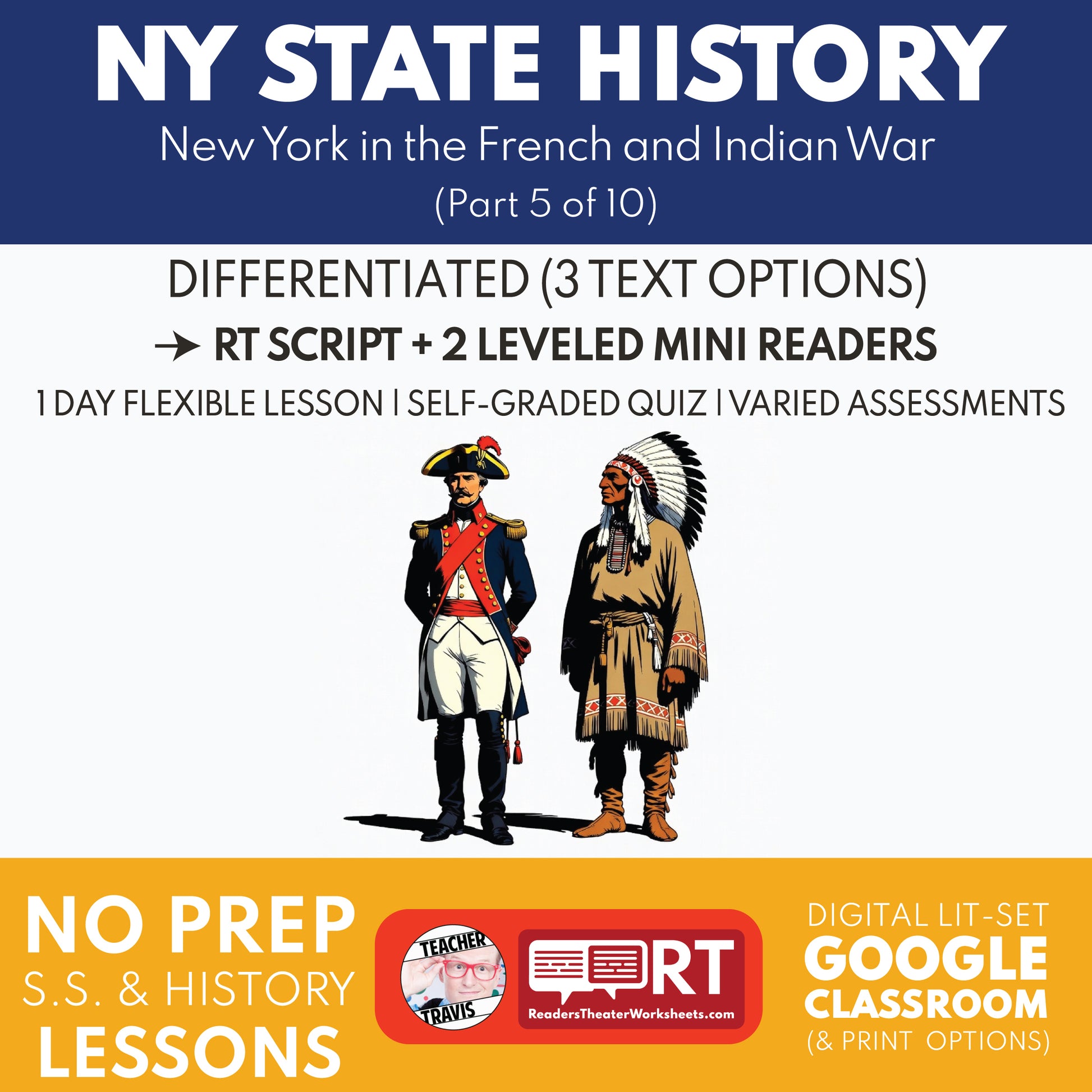 New York State History mini reader cover