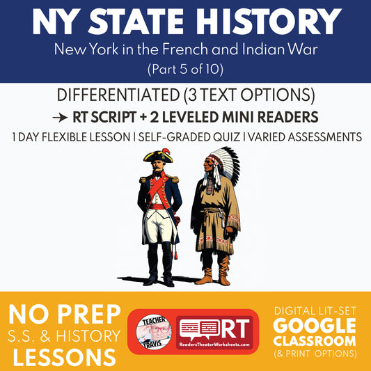 New York State History mini reader cover