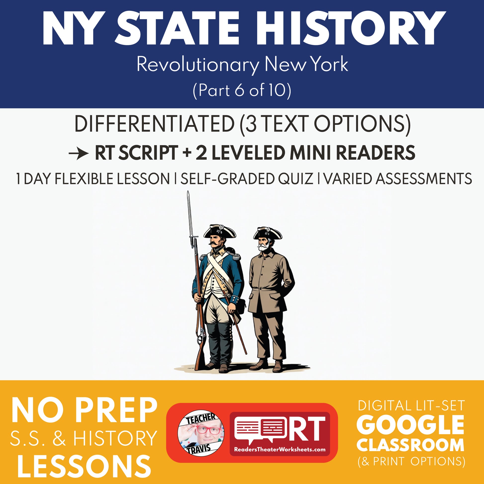 New York State History mini reader cover