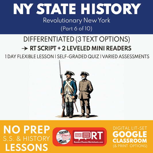 New York State History mini reader cover