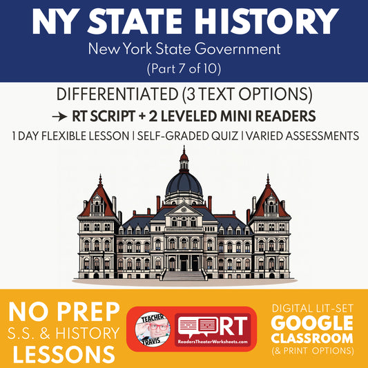 New York State History mini reader cover