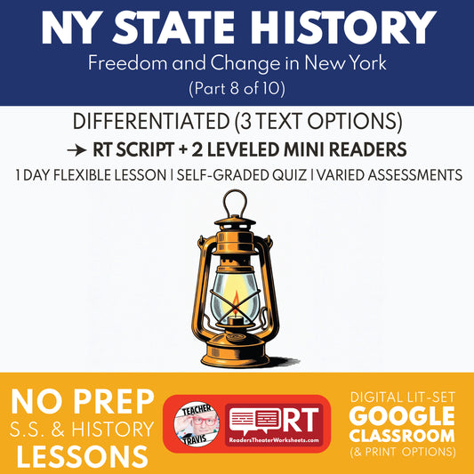 New York State History mini reader cover
