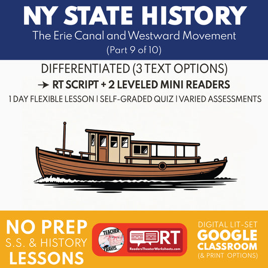 New York State History mini reader cover