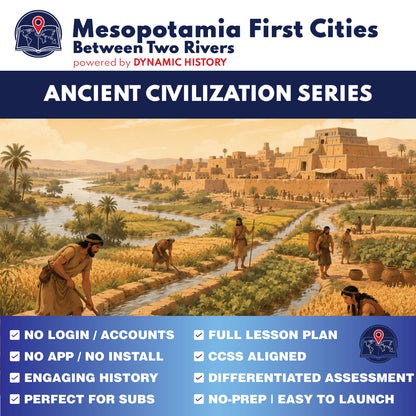 Mesopotamia: First Cities Between Two Rivers | Dynamic History Module | Grades 6-8