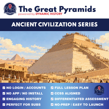 The Great Pyramids: How Were They Really Built? | Dynamic History Module | Grades 6-8