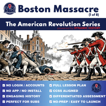 Boston Massacre | Dynamic History Interactive U.S. History | Grades 6–8