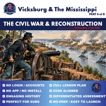 Battle of Vicksburg: Why Was the Mississippi River So Important? | Dynamic History | Grades 6–8