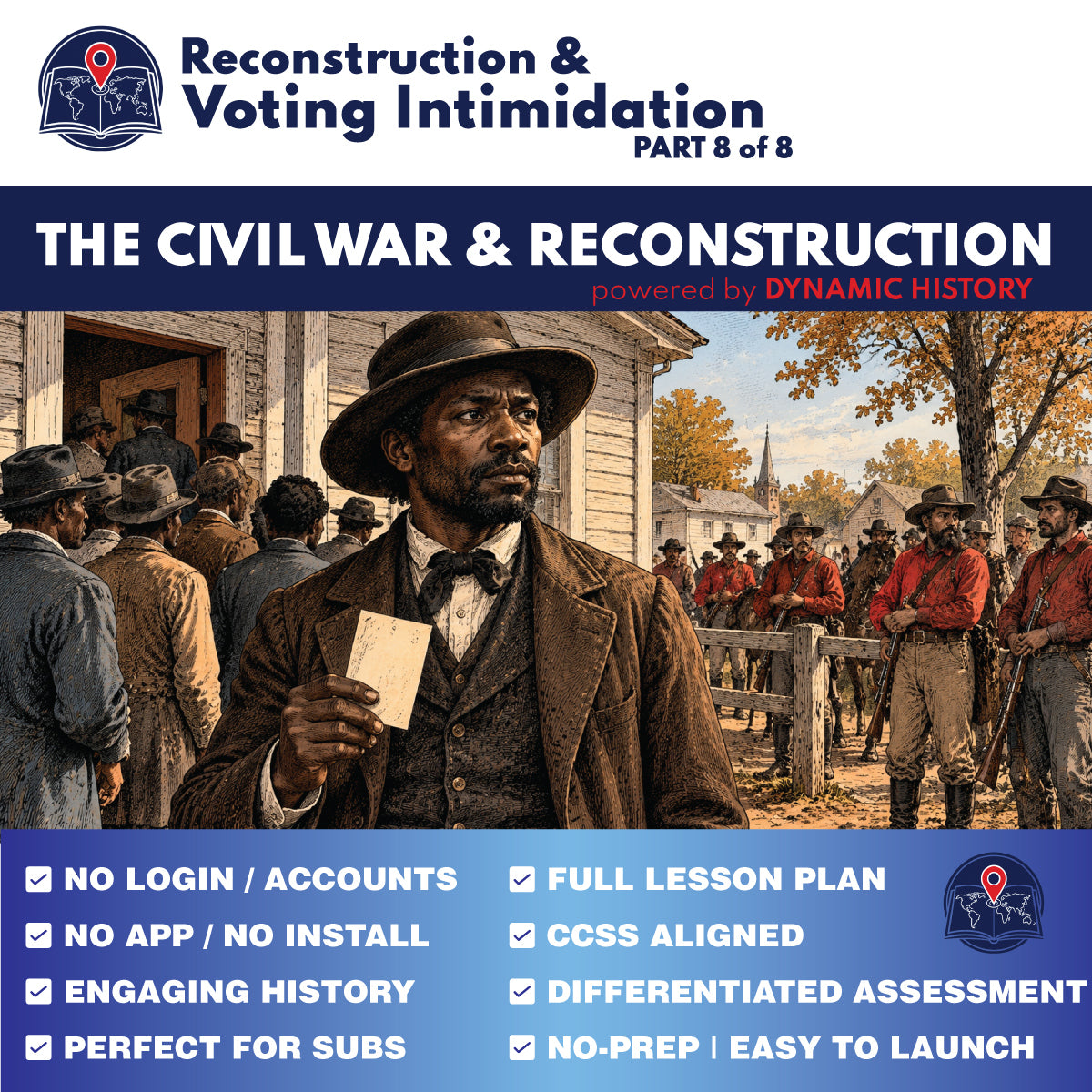 The End of Reconstruction: Why Were Freedoms Undermined? | Dynamic History | Grades 6–8