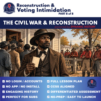 The End of Reconstruction: Why Were Freedoms Undermined? | Dynamic History | Grades 6–8