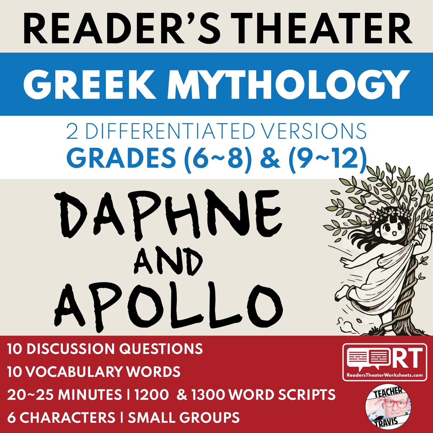 Daphne and Apollo Reader's Theater Script | Greek Mythology