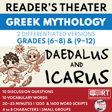 Daedalus and Icarus Reader's Theater Script | Greek Mythology