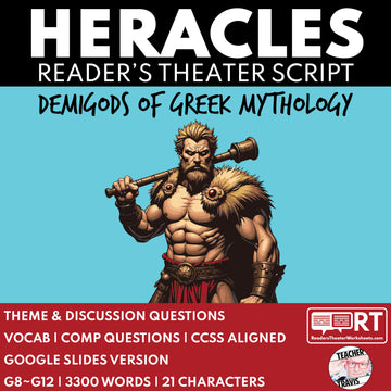 Heracles (Hercules) Reader's Theater Script | Demigods | Greek Mythology