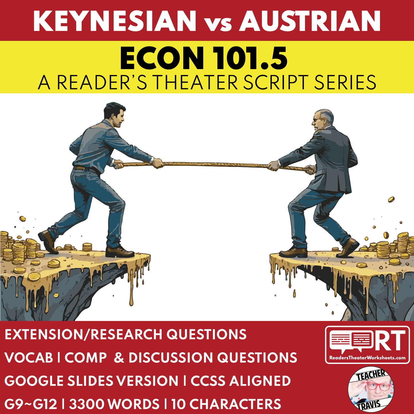 Keynesian vs. Austrian Economics Reader's Theater Script | ECON 101.5 Series - ["Econ 101.5","Economics","Grades 9-12"]