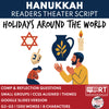 Hanukkah Holiday Readers Theater Script for Grades 3 to 5 | Jewish Festival