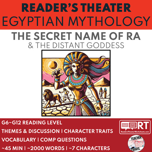 The Secret Name of Ra & Distant Goddess Tefnut | Reader’s Theater Script | Egyptian Mythology