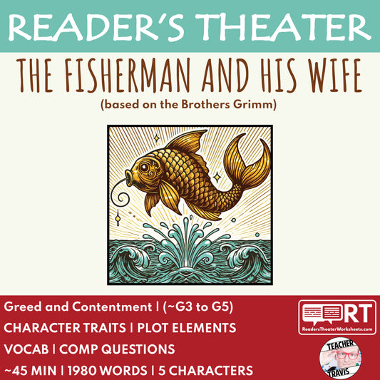 The Fisherman and His Wife | Reader's Theater Script | Brothers Grimm