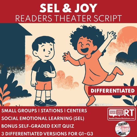 Joy Readers Theater Script SEL for Grades 1 to 3