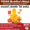 Vesak - Buddha’s Birthday | Holiday Readers Theater Script for Grades 3 to 5
