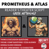 Prometheus & Atlas Reader's Theater Script | Titan Gods | Greek Mythology