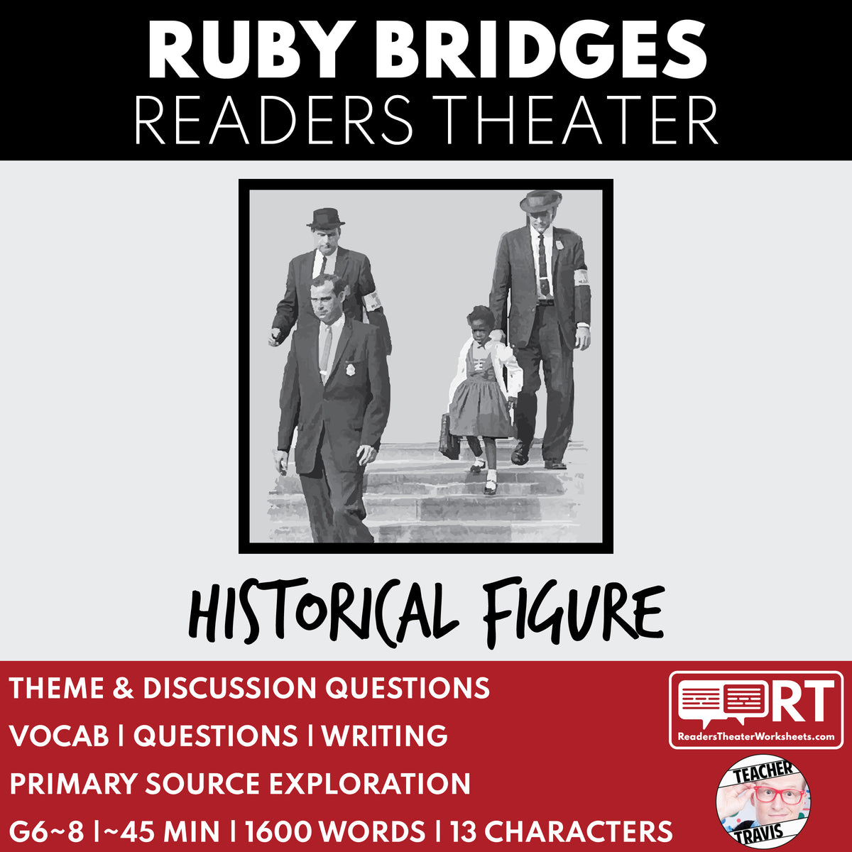 Ruby's Story's Script Overview Ruby Bridges | BHM | Readers Theater Script – Reader's Theater Worksheets