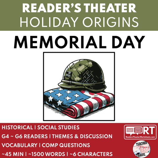 Memorial Day Readers Theater Script | Holiday Origins Series