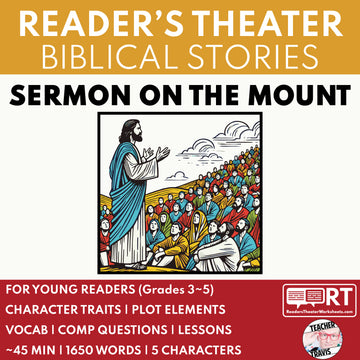 The Sermon on the Mount | Jesus' Teachings Bible Reader's Theater Script