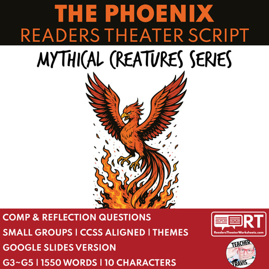 The Phoenix - Mythical Creatures | Readers Theater Script for Grades 3 to 5 - ["Grades 3-5","Mythical Creatures"]
