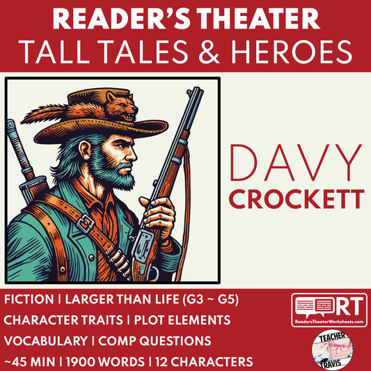 Davy Crockett Readers Theater Script | American Tall Tales