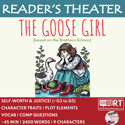 The Goose Girl | Reader's Theater Script | Brothers Grimm