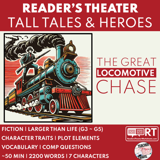 The Great Locomotive Chase Readers Theater Script | American Tall Tales