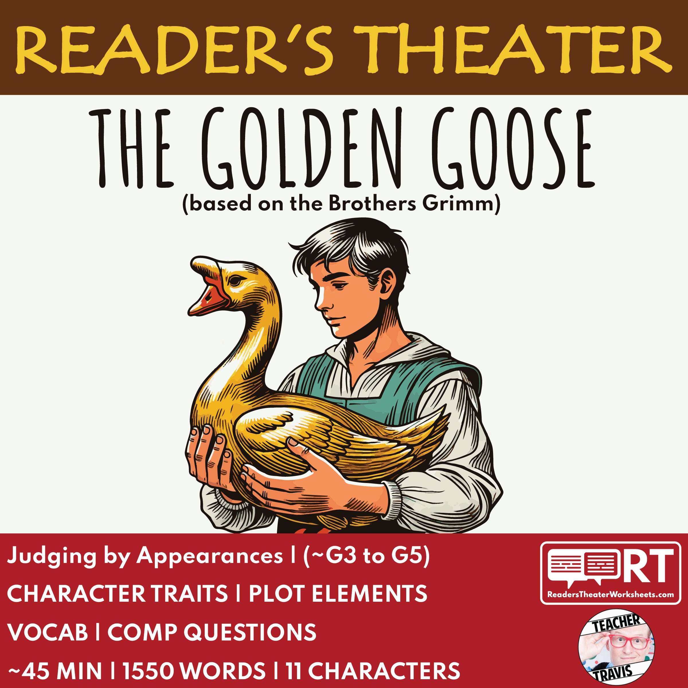 The Golden Goose | Reader's Theater Script | Brothers Grimm – Reader's ...