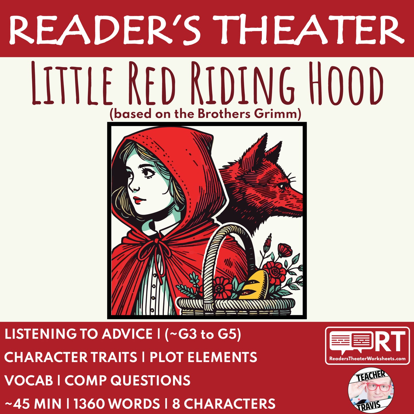 Little Red Riding Hood | Reader's Theater Script | Brothers Grimm