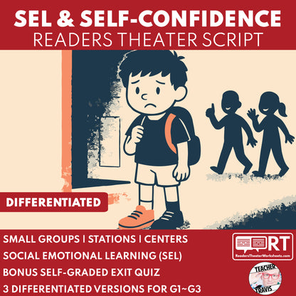 Self‑Confidence Readers Theater Script SEL for Grades 1 to 3