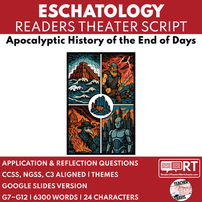 Eschatology Through Time - The Apocalyptic End of Days Readers Theater Script - ["Grades 6-8","Grades 9-12","History"]