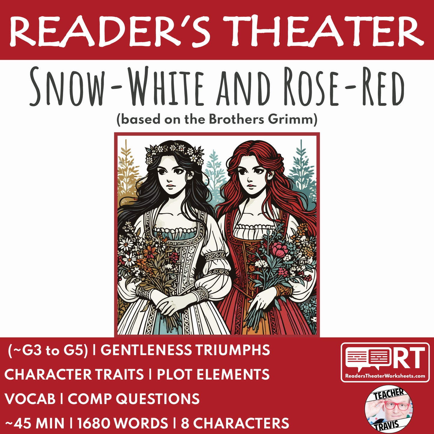 Snow-White and Rose-Red | Reader's Theater Script | Brothers Grimm